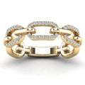 14K Solid Gold 0.19ctw Diamond Womens Rings