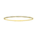 14K Solid Gold 0.86ctw - 0.90ctw Diamond Bracelets - Size Available