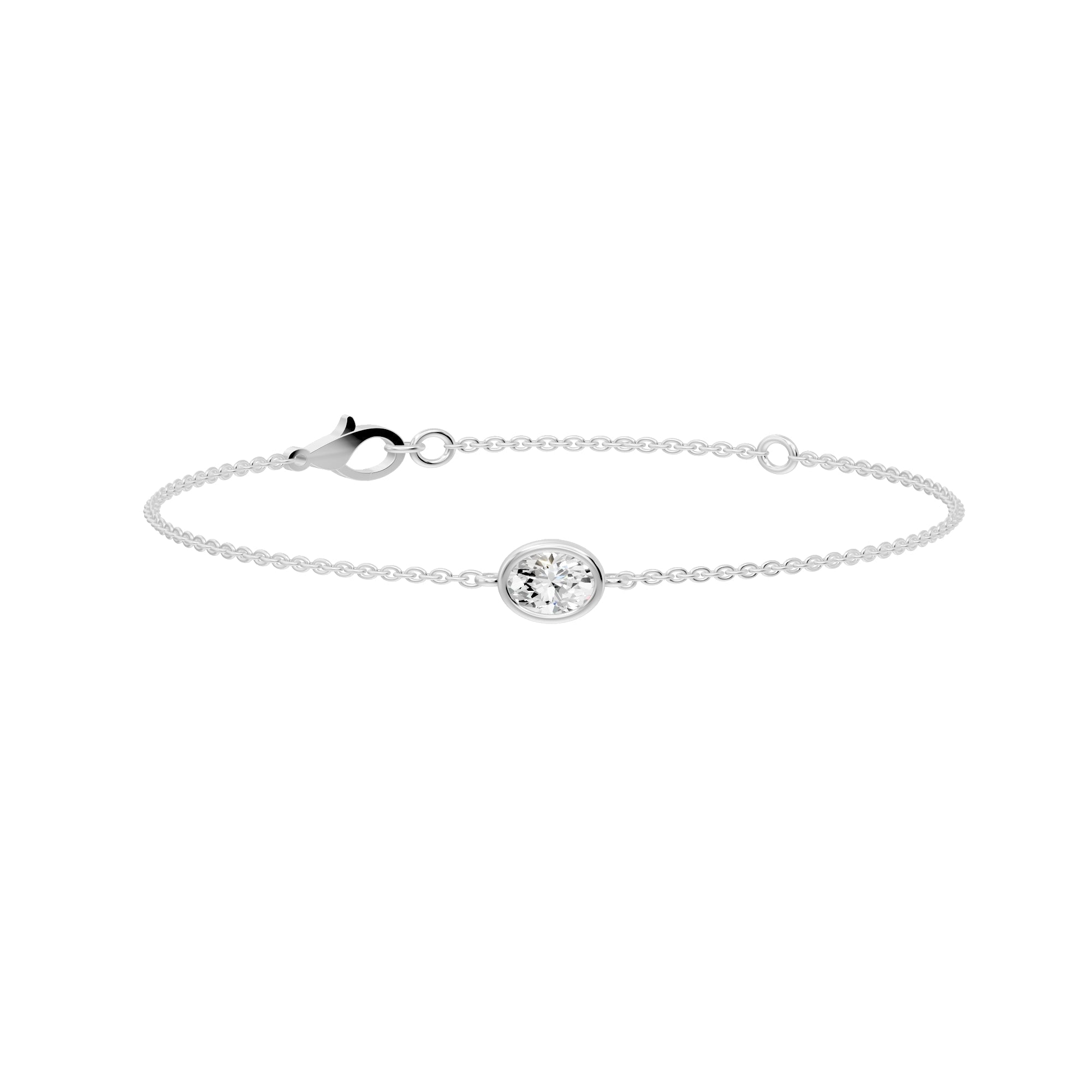 14K Solid Gold  0.50ctw Lab Grown Diamond Bracelets