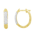 14K Solid Gold  0.40ctw Diamond Pendants