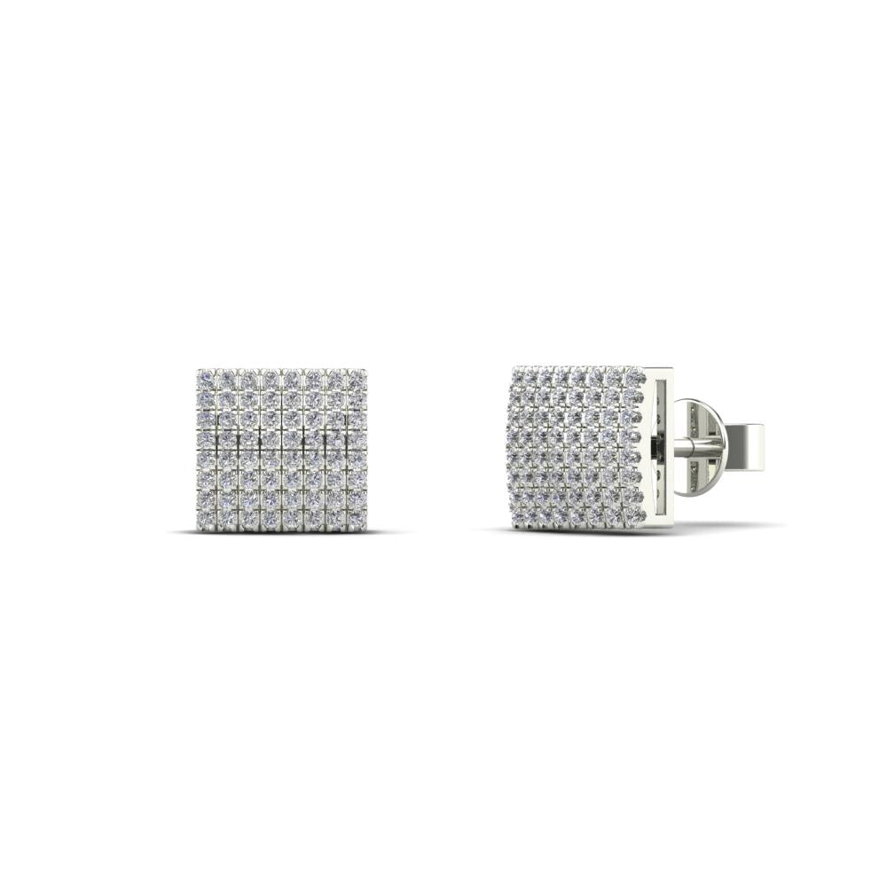14K Solid Gold 0.26ctw Diamond Stud Earrings