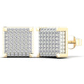 14K Solid Gold 0.25ctw Diamond Stud Earrings