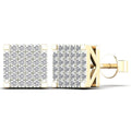 14K Solid Gold 0.19ctw Diamond Stud Earrings