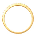 14K Solid Gold  0.14ctw Diamond Womens Rings