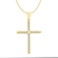 14K Solid Gold 0.35ctw Diamond Pendants