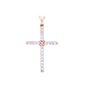 14K Solid Gold 0.24ctw Diamond Pendants