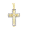 14K Solid Gold  0.36ctw Diamond Pendants