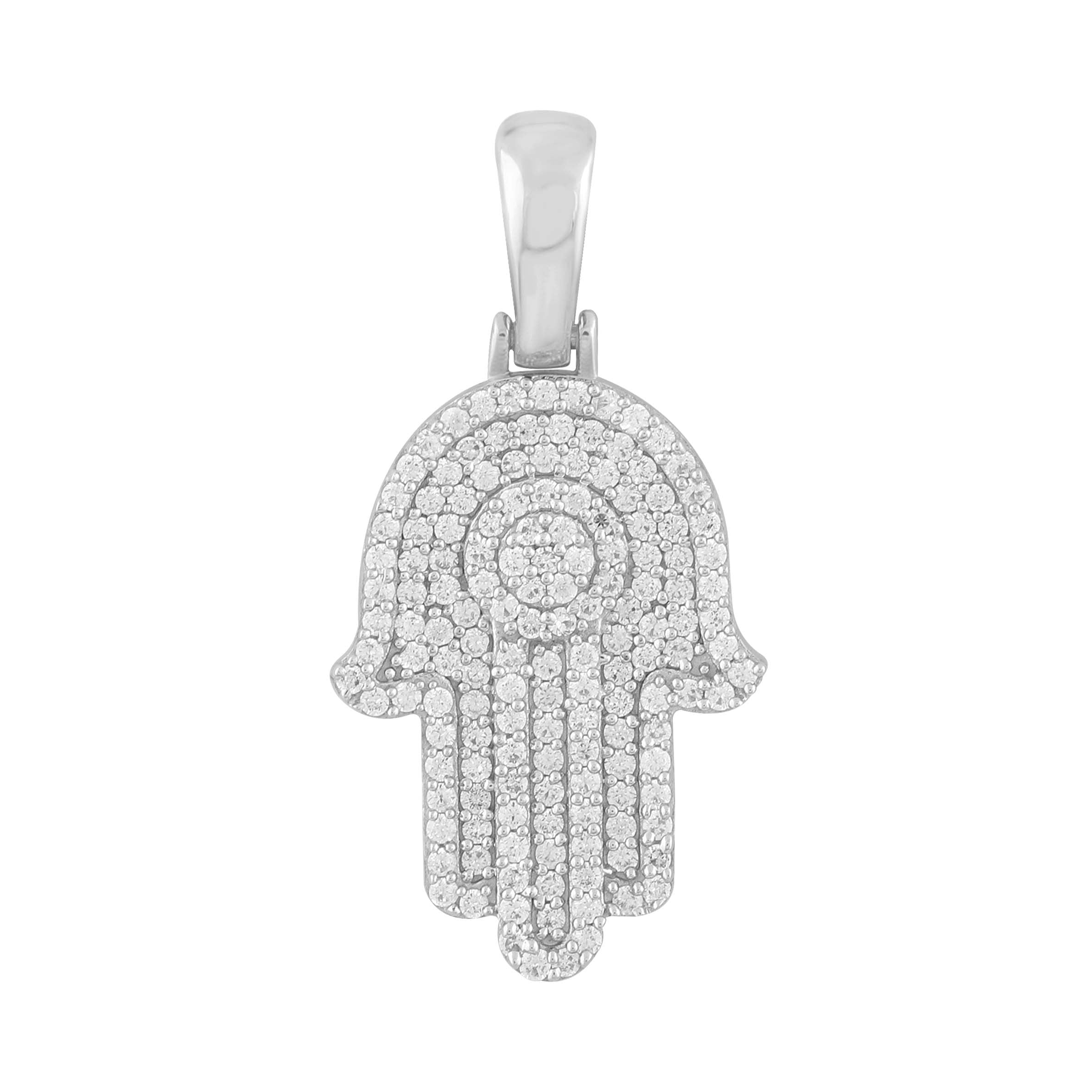 14K Solid Gold  0.44ctw Diamond Pendants
