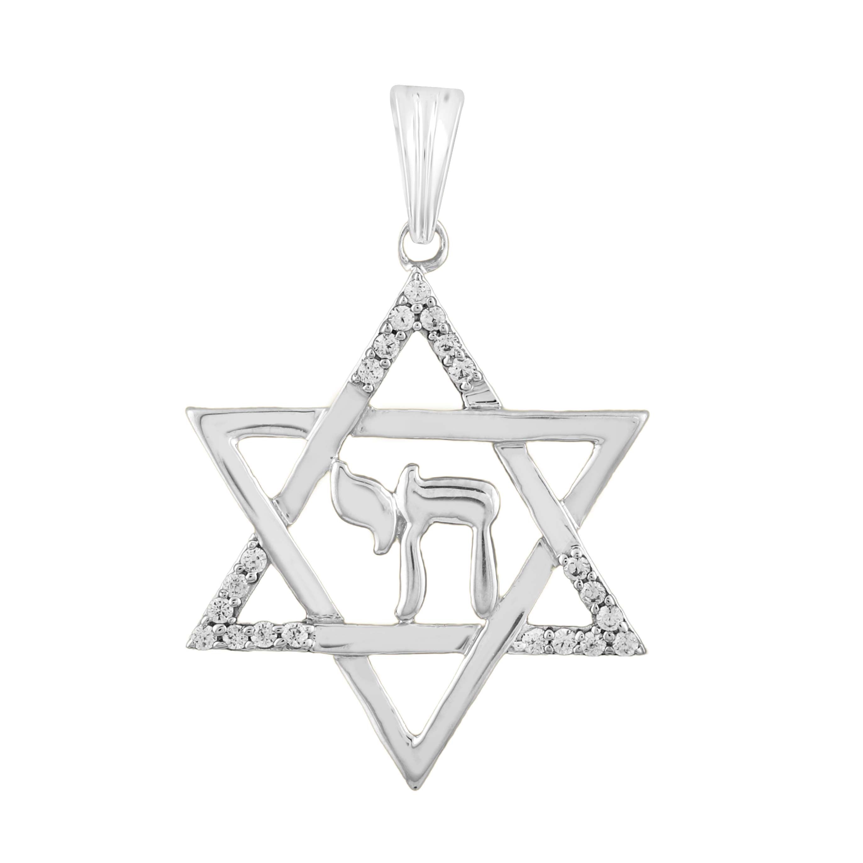 14K Solid Gold  0.11ctw Diamond Pendants