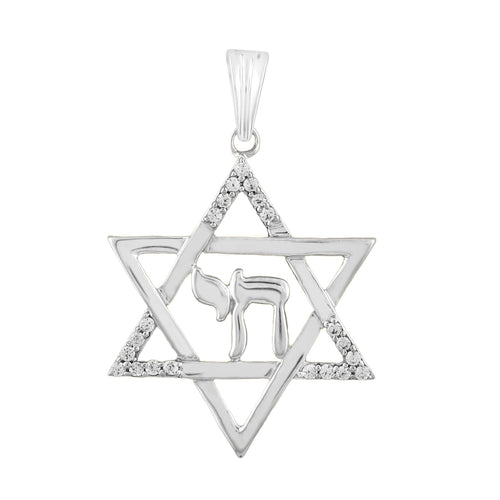 14K Solid Gold  0.11ctw Diamond Pendants