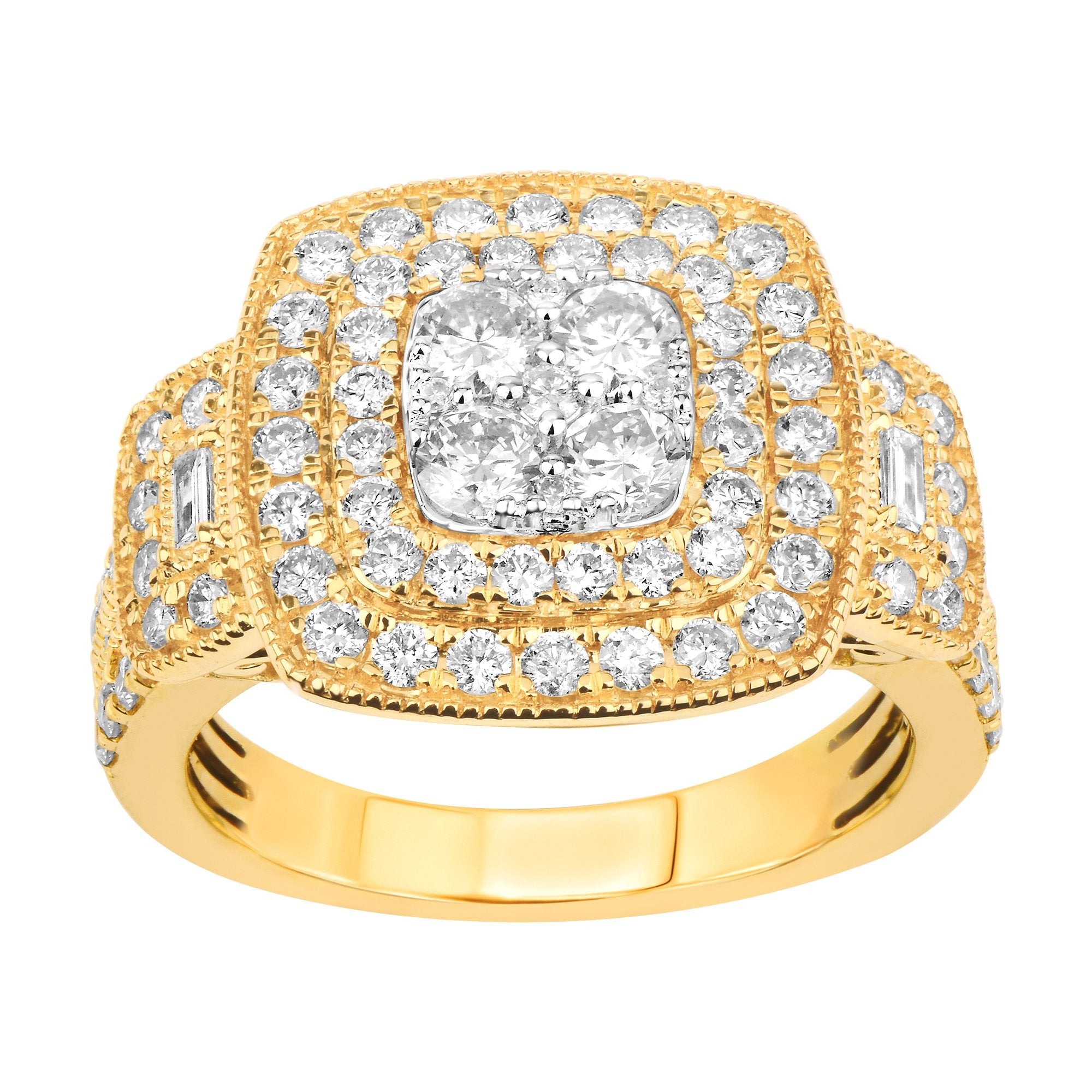 14K Solid Gold 1.50ctw Diamond MR17527