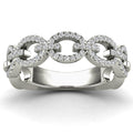 14K Solid Gold 0.31ctw Diamond Womens Rings