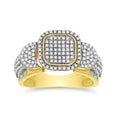 14K Solid Gold 0.76ctw Diamond Womens Rings