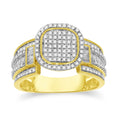 14K Solid Gold 0.68ctw Diamond Womens Rings