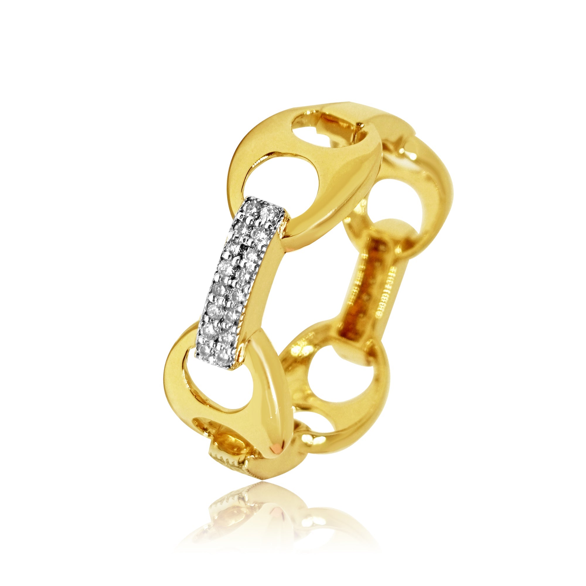 14K Solid Gold  0.25ctw Diamond Womens Rings