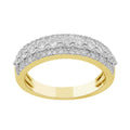 14K Solid Gold  0.82ctw Diamond Womens Rings