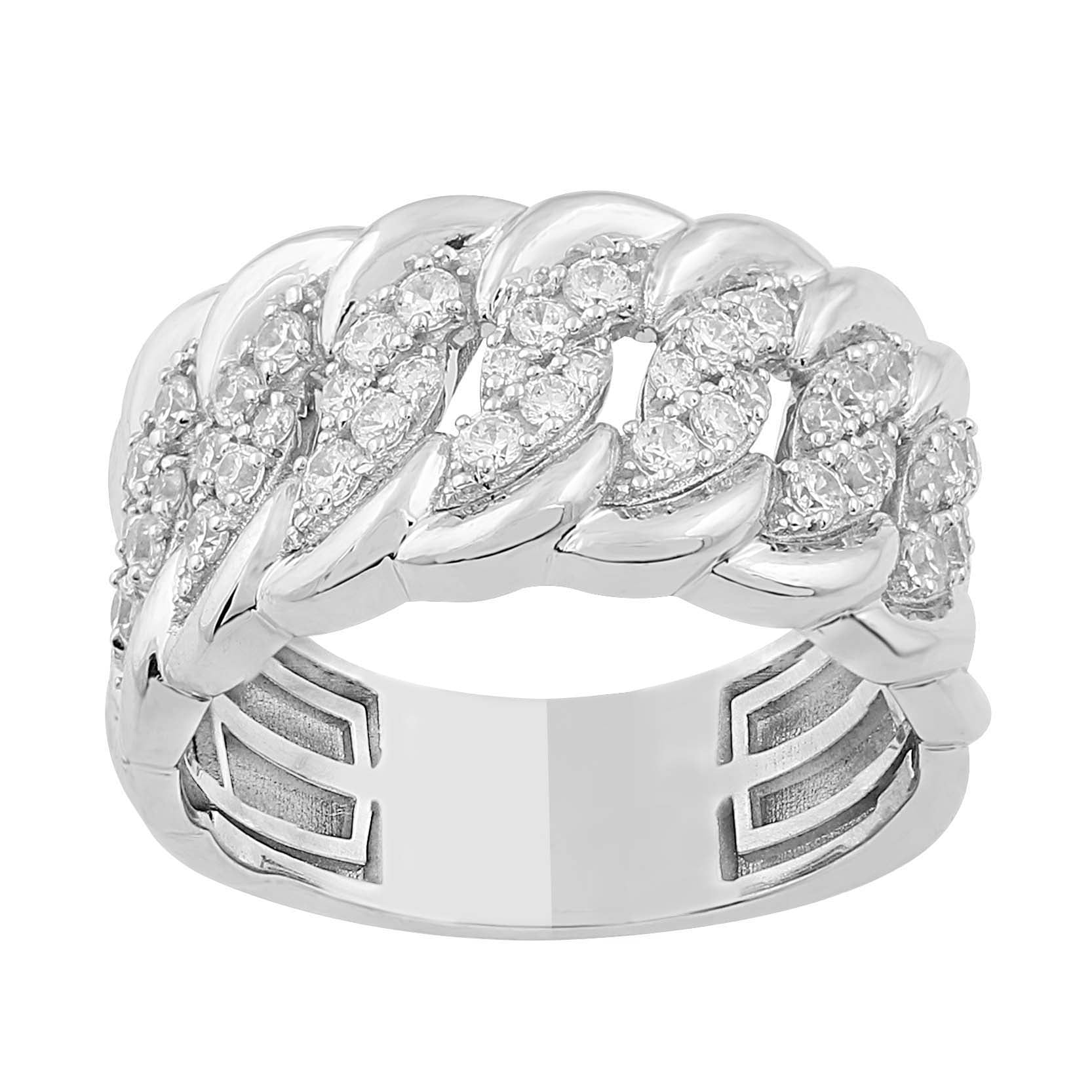 14K Solid Gold  0.55ctw Diamond Womens Rings