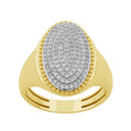14K Solid Gold  0.45ctw Diamond Womens Rings