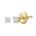 14K Solid Gold  0.25ctw Diamond Stud Earrings