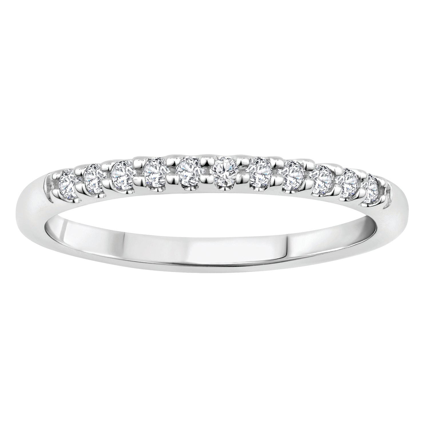 14K Solid Gold  0.17ctw Diamond Womens Rings